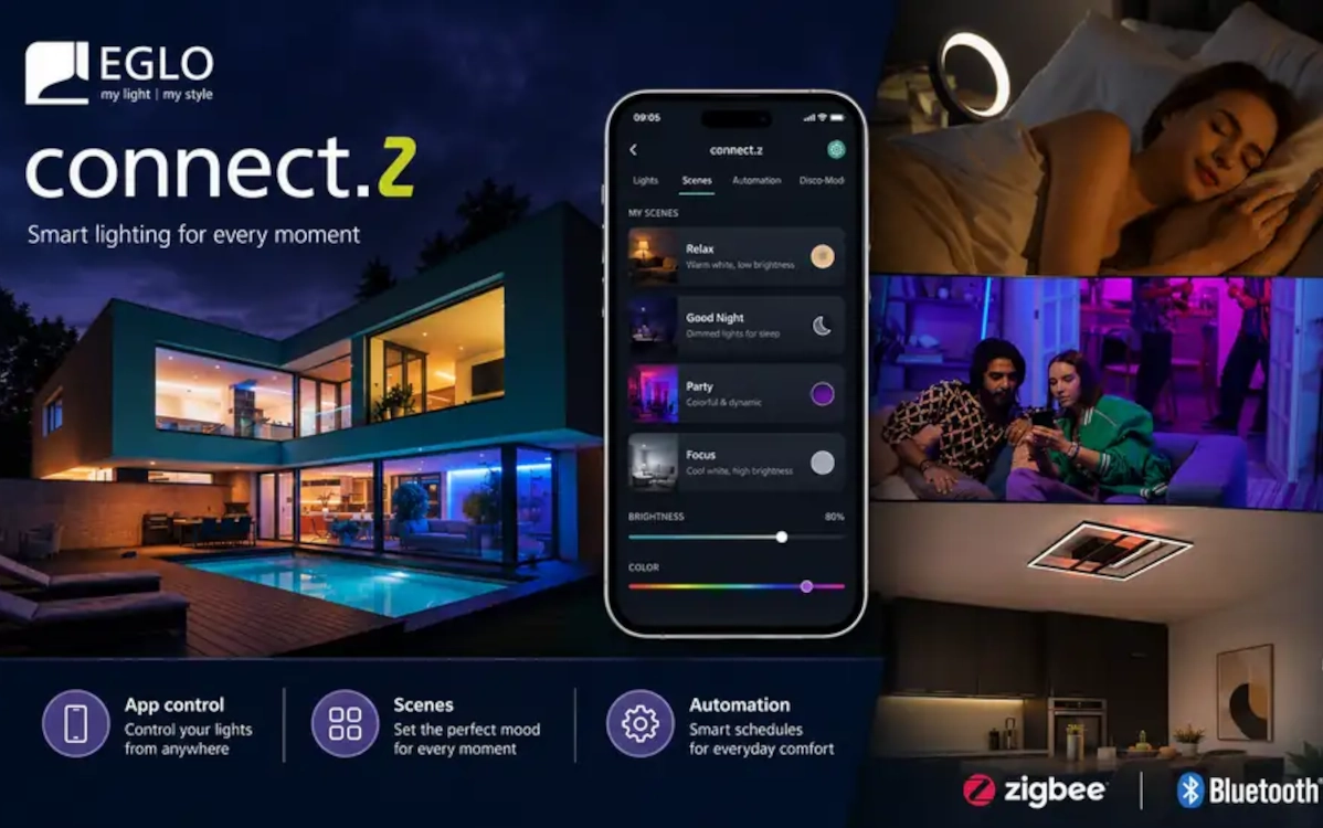 System EGLO connect.z – poznaj nowoczesne Smart Home