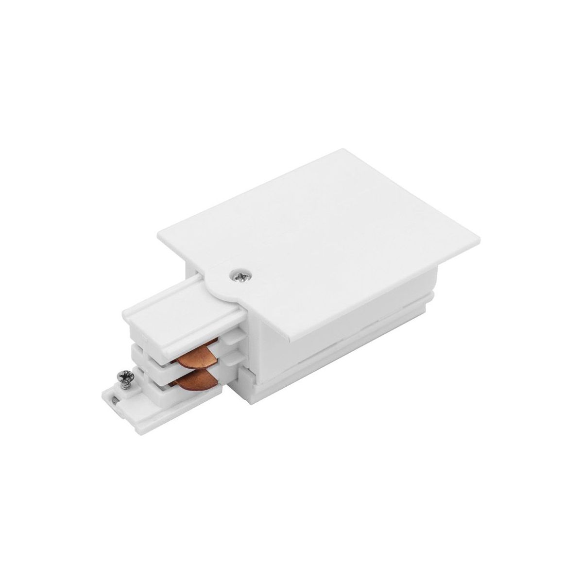 CTLS REC POWER END CAP RIGHT WH (PER)-8691-Nowodvorski-175331