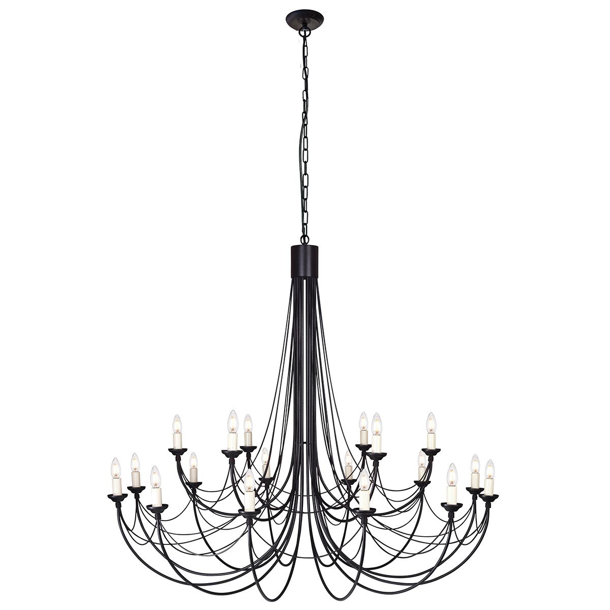 CARISBROOKE-CB18-BLACK-Elstead Lighting-100127