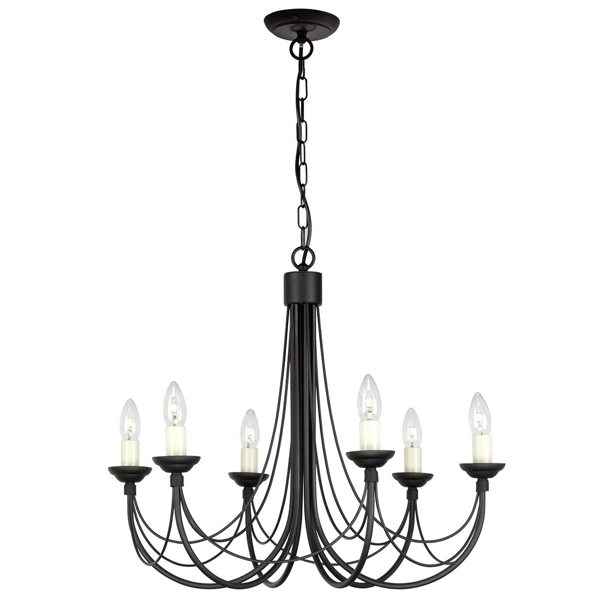 CARISBROOKE-CB6-BLACK-Elstead Lighting-100130