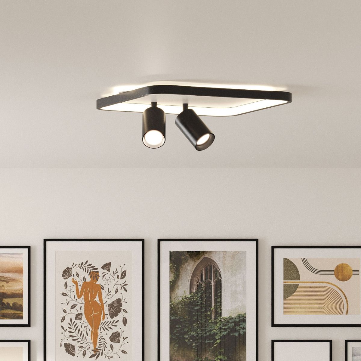 Parma-LP-0612/2C Square BK-Light Prestige-226367