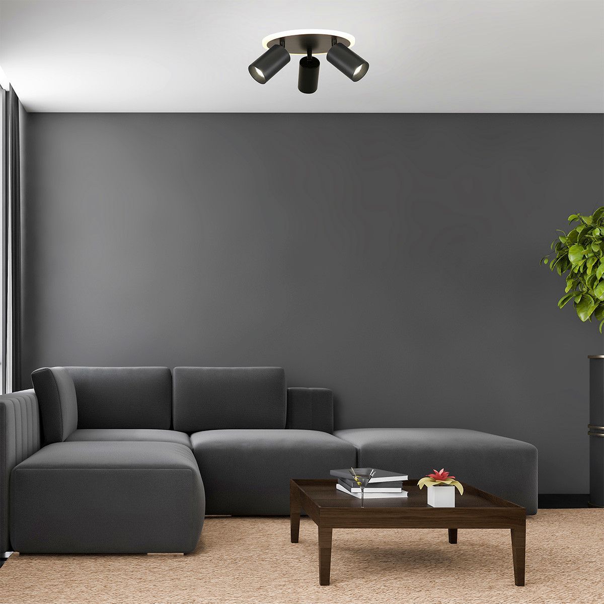 Parma-LP-0612/3C Round BK-Light Prestige-226363