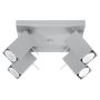 Lampa halogenowa SL.0458 MERIDA 4 od Sollux
