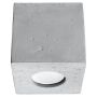 Downlight natynkowy SL.0489 QUAD BETON od Sollux