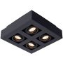 Downlight natynkowy XIRAX 09119/21/30 2200k 4x5w/gu10 320lm ip20 od Lucide