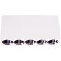 Downlight natynkowy X-LINE C0253 3000k 5x8w/led 560lm ip20 od Maxlight