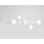 Lampa wisząca DIONE 1092K 4x40W/E14+2x60W/E27 od Aldex