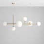 Lampa wisząca DIONE 1092K40 4x40W/E14+2x60W/E27 od Aldex