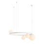 Lampa wisząca GARDA 1099F_R 4x10W/E14 + 1x15W/E27 IP20 od Aldex