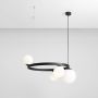 Lampa wisząca GARDA 1099L1_R 3x40W/E14+1x60W/E27 od Aldex