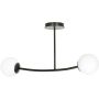Lampa sufitowa HALLDOR 2 BLACK 1024/2 2x40W/E14 IP20 od Emibig