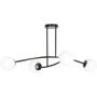 Lampa sufitowa HALLDOR 4 BLACK 1024/4 4x40W/E14 IP20 od Emibig