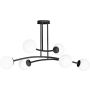 Lampa sufitowa HALLDOR 6 BLACK 1024/6 6x40W/E14 IP20 od Emibig
