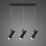 Lampa wisząca Lunette LA062/CL3_black 3000K 6x3W/LED 1080lm IP20 od Altavola Design