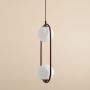 Lampa wisząca RIVA 1086H15 2x10W/E14 IP20 od Aldex