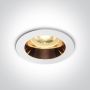Downlight wpuszczany The Chill Out 10105M/W/CU 1x10W/GU10 IP20 od One Light