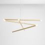 Lampa wisząca TUBO 1072P40 8x40W/E14 od Aldex