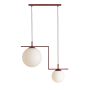 Lampa wisząca Zac 1038H15_2 2x15W/E27 IP20 od Aldex