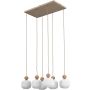 Lampa wisząca BALLO 11052 6x10W/E14 IP20 od TK Lighting