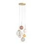 Lampa wisząca Bosso 1119K40_R 6x15W/G9|E27 IP20 od Aldex