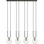 Lampa wisząca GLAM 1114/4 4x40W/E14 IP20 od Emibig