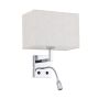 Kinkiet HOTEL MOOD LED 11785 4000K 1x10W/E27|1x2.2W/LED IP20 od Nowodvorski