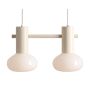 Lampa wisząca FLO 2 CREAM S 7000H9_S 2x10W/E14 od Aldex