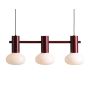 Lampa wisząca FLO 3 RUBY S 7000E27_S 3x10W/E14 od Aldex