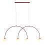 Lampa wisząca UNA 4 1116L15_L 4x10W/E14 od Aldex