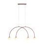 Lampa wisząca UNA 4 1116L15_S 4x10W/E14 od Aldex