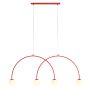 Lampa wisząca UNA 4 1116L19_L 4x10W/E14 od Aldex