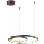 Lampa wisząca Aurora LA110/P_50_3k_black 3000K 2x49W/LED 2940lm IP20 od Altavola Design