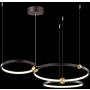 Lampa wisząca Aurora LA111/P_50_3k_black 3000K 3x63W/LED 4440lm IP20 od Altavola Design