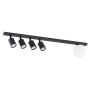Lampa sufitowa BASTER 1314/5 4x8W/GU10|1x10W/E14 IP20 od Emibig
