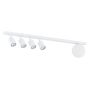 Lampa sufitowa BASTER 1315/5 4x8W/GU10|1x10W/E14 IP20 od Emibig