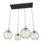 Lampa wisząca NANDO 1368/4 4x15W/E27 IP20 od Emibig