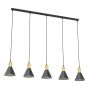 Lampa wisząca ROSA 1388/5 5x15W/E27 IP20 od Emibig