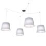 Lampa wisząca ASCOT 1424/4 4x15W/E27 IP20 od Emibig