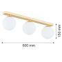 Plafon FLAVIO 1414 3x7W/E14 od Argon