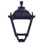 Oprawa do latarni INDURA MEDIUM 4 146D-G31X1A-02 4x/GX53 od Novolux