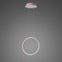 Lampa wisząca Ledowe okręgi LA073/X_40_in_4k_rose_gold 4000K 1x15W/LED 1000lm IP44 od Altavola Design