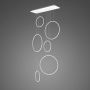 Lampa wisząca Ledowe okręgi LA076/P_90_in_3k_white 3000K 6x130W/LED 7800lm IP44 od Altavola Design