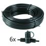 Przewód 15mb + 6x złącze SPT-3W 6008011 AKCESORIA od Garden Lights