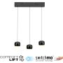 Lampa wisząca BALLINI 15261-18 3000k 3x22W/LED 2400lm ip20 od Paul Neuhaus
