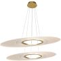 Lampa wisząca Eclipse LA116/P2_97_3k_gold 3000K 2x48W/LED 2880lm IP20 od Altavola Design