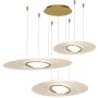 Lampa wisząca Eclipse LA116/P3_97_3k_gold 3000K 3x80W/LED 4800lm IP20 od Altavola Design