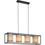 Lampa wisząca RAVEN 15305-18 4x25W/E27 ip20 od Paul Neuhaus