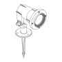 Reflektor ogrodowy Sande 1592BC 3000K 1x5,5W/GU10 375lm IP65 36° od Norlys