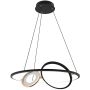 Lampa wisząca Seppia LA115/P_62_1+2_3k_black_gold 3000K 1+2x45W/LED 2750lm IP20 od Altavola Design