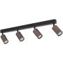 Spot TUNE BROWN 16149 4x10W/GU10 IP20 od TK Lighting